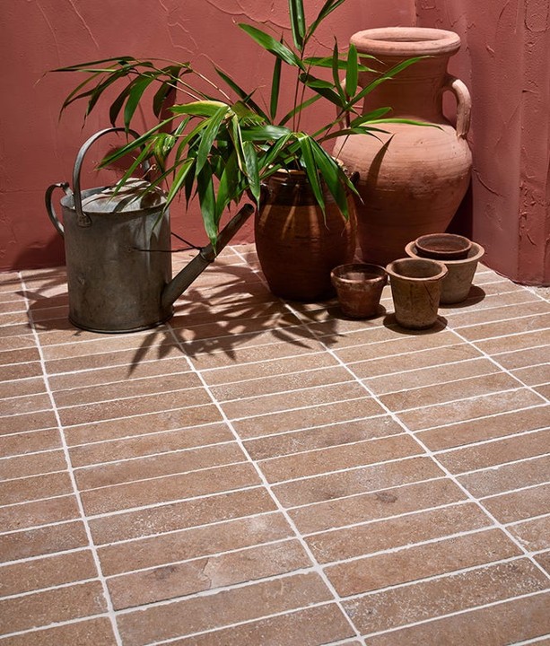 Clay natural Tuscan style tile full of character